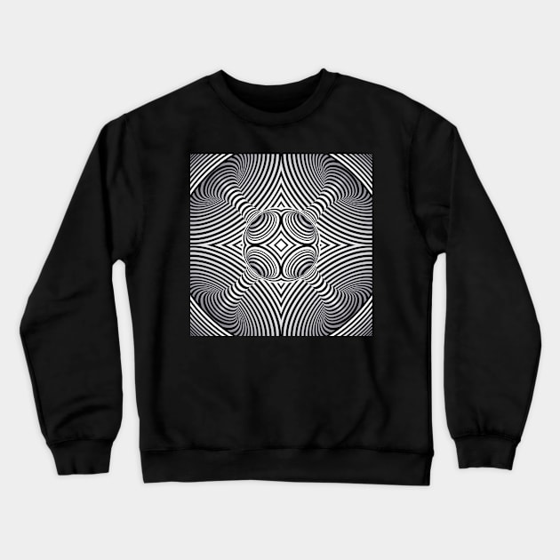 Realistic black & white design Crewneck Sweatshirt by Choulous79